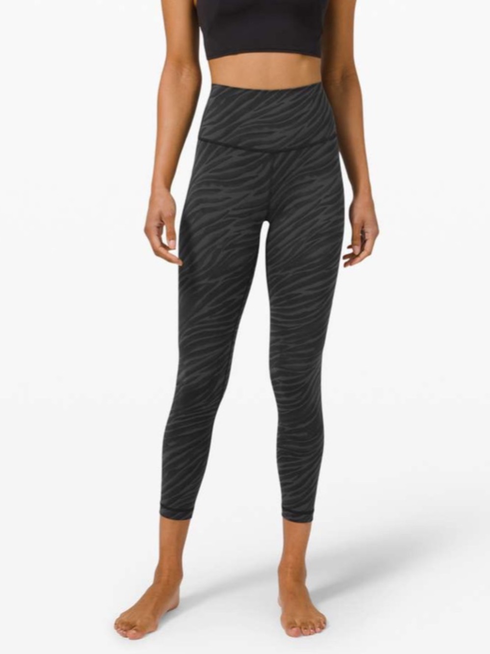 Lululemon Wunder Under High-Rise Tight Luxtreme Le Tigre Camo Deep Coal Multi